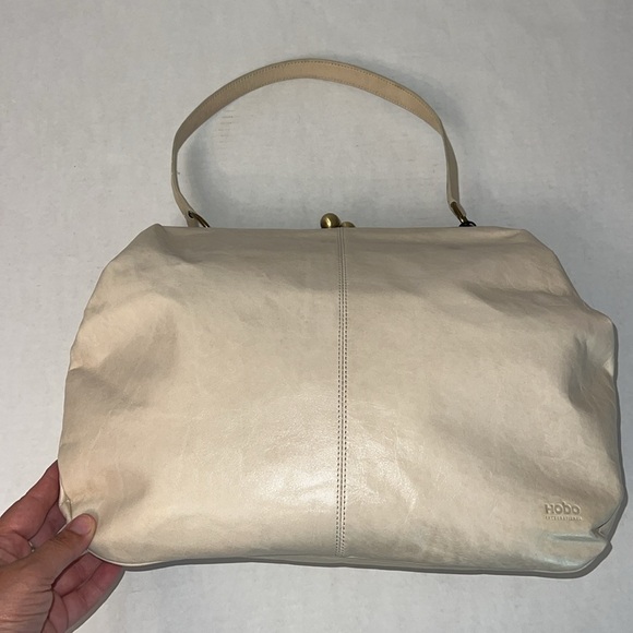 HOBO INTERNATIONAL PEARL LEATHER HANDBAG NEW WITH TAGS - Picture 16 of 17